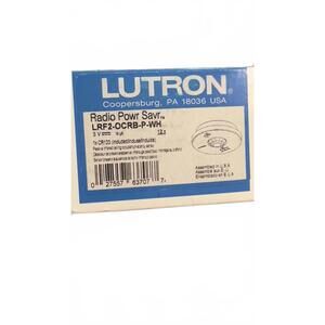 Lutron Radio Powr Savr Wireless Occupancy Sensor - LRF2-OCRB-P-WH